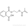 1,2-Benzendikarboksilik asit, 1- [2 - [(2-metil-1-okso-2-propen-1-il) oksi] etil] ester CAS 27697-00-3